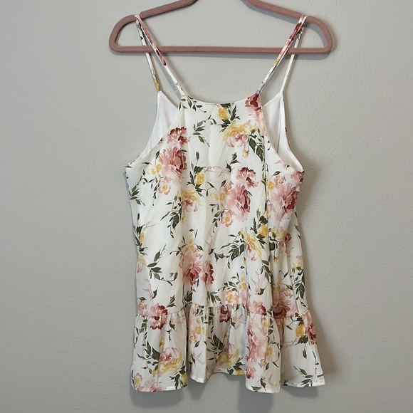 Be Stage floral tank top with adjustable straps - Picture 6 of 7